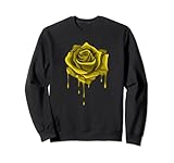 Rosa Amarilla Flor Rosal - Jardin Jardinero Flores Rosas Sudadera