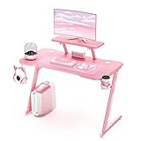 Intimate WM Heart Mesa Gaming 110 cm Escritorio Ergonómico para Ordenador, Escritorio de...