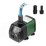 Homvik Bomba de Agua Sumergible 1500L/H 25W para Acuario Estanque Pecera Fuente...