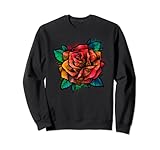 Rosa Flor Rosal Arte - Jardin Jardinero Flores Rosas Sudadera