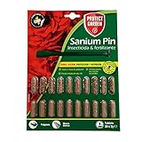 Sanium Pin insecticida y Fertilizante, doble acción - protección y nutrición