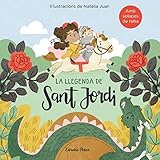 La llegenda de Sant Jordi amb solapes de roba (Llibres de Sant Jordi)