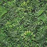 Tenax Divy Panel Tropical 0,5 x 0,5 m Panel Modular con Hojas Artificiales Tipo Selva para...